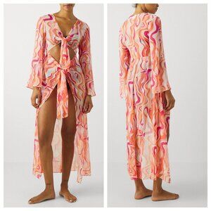 Cinq à Sept Canyon Swirl Talita Coverup Dress